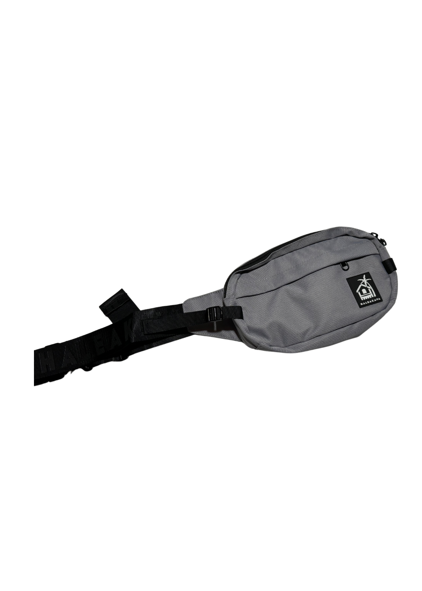 Gray Logo Belt Bag